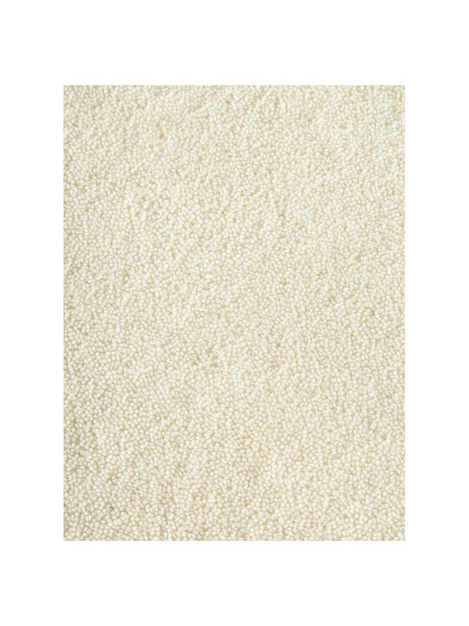 Tapis à poils ras en laine tuftée main Jadie, Blanc crème, larg. 80 x long. 150 cm (taille XS)