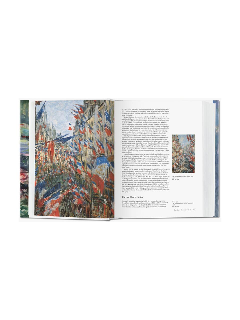 Album Monet. The Triumph of Impressionism, Papier, twarda okładka, Monet. The Triumph of Impressionism, S 14 x W 20 cm