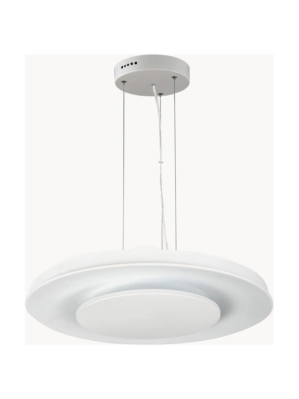 Suspension LED Futuro, Blanc, Ø 47 x haut. 5 cm