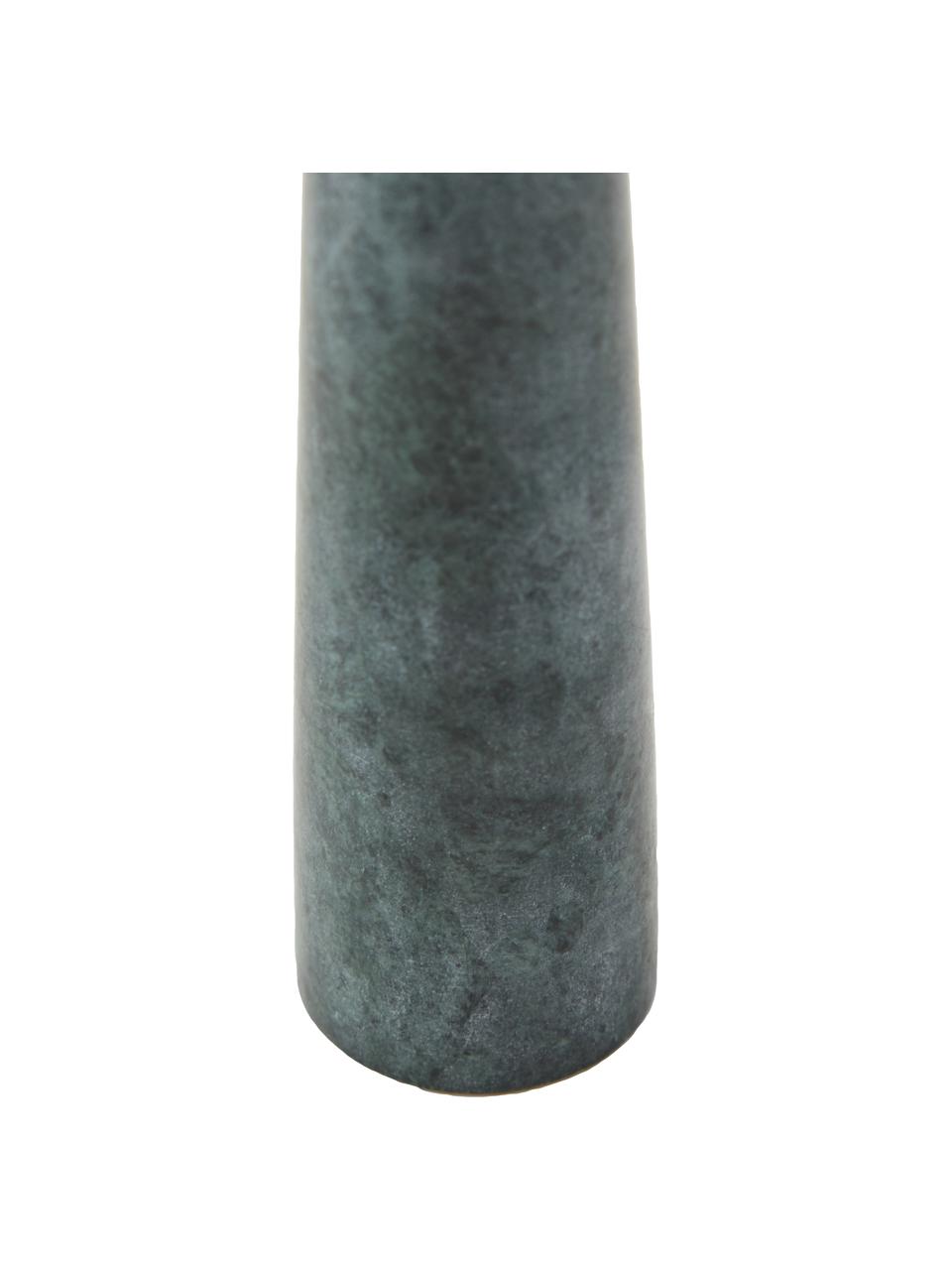 Décapsuleur marbre Bluma, Vert, marbré, couleur argentée, larg. 3 x haut. 18 cm