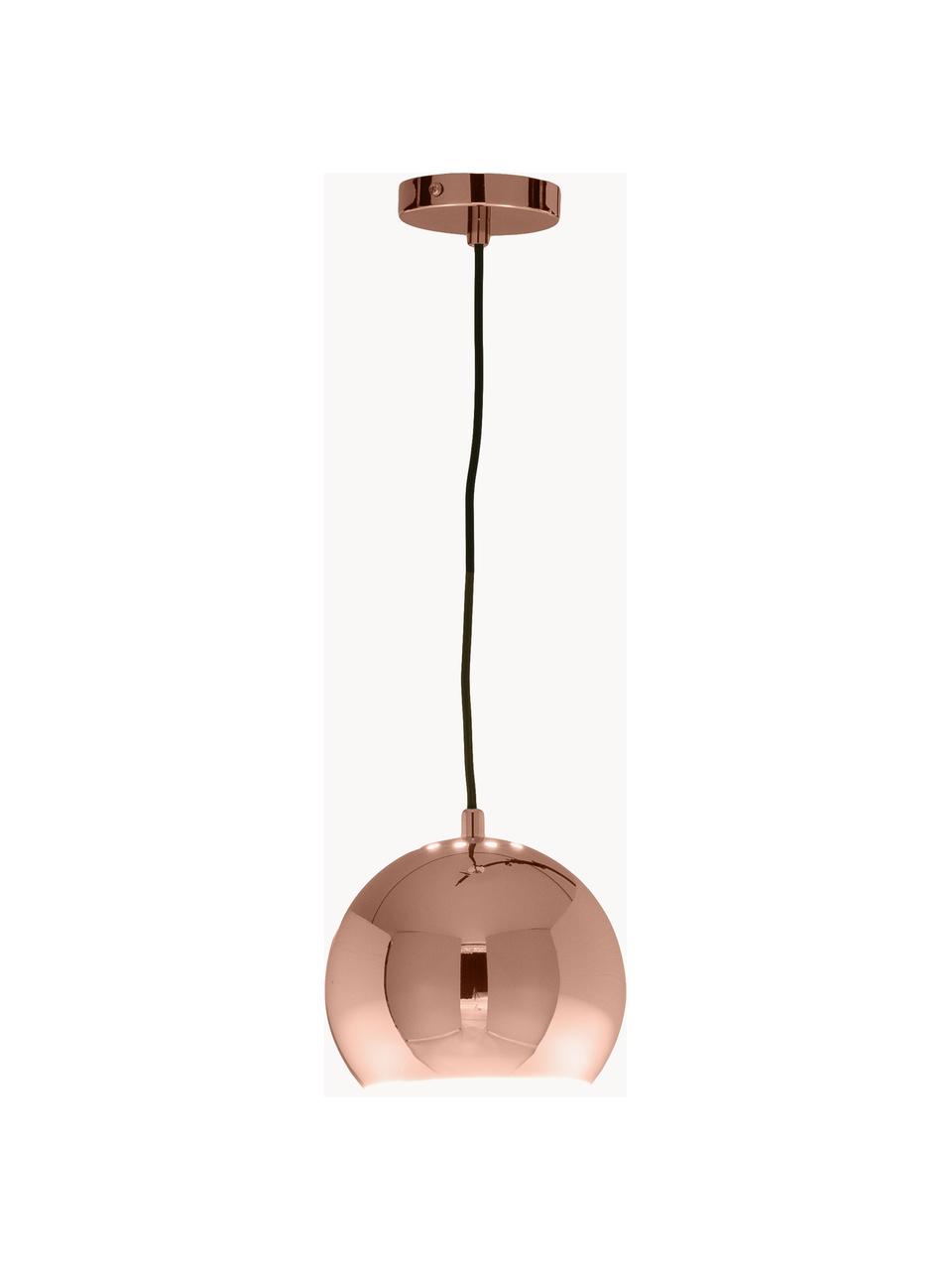 Lampa wisząca Ball, Odcienie miedzi, Ø 12 x W 10 cm