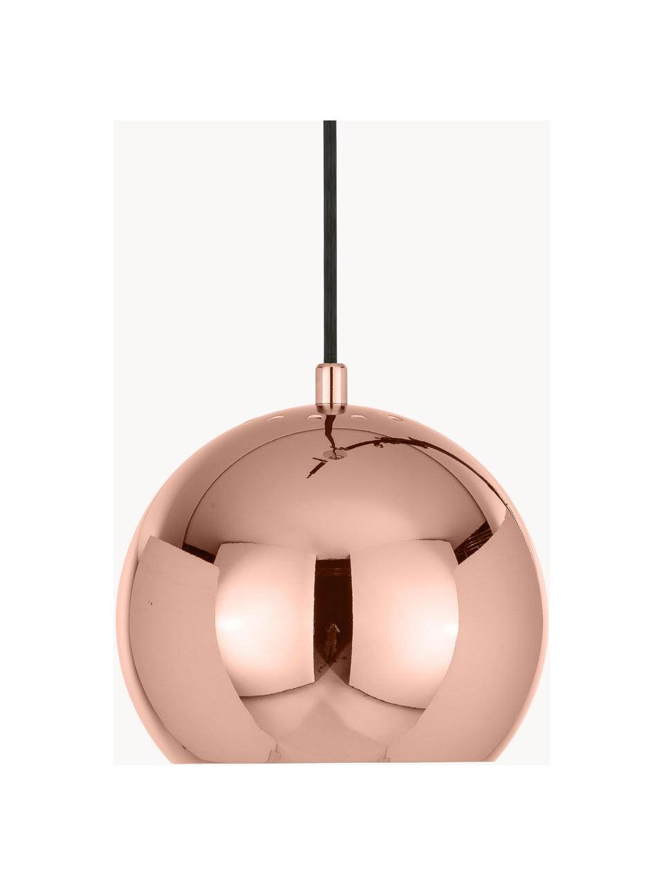 Kleine Kugel-Pendelleuchte Ball, Kupferfarben, Ø 12 x H 10 cm