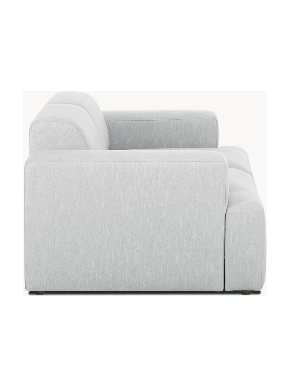 Sofa Melva (2-Sitzer), Bezug: 100% Polyester Der hochwe, Gestell: Massives Kiefernholz, Spa, Webstoff Hellgrau, B 198 x T 101 cm