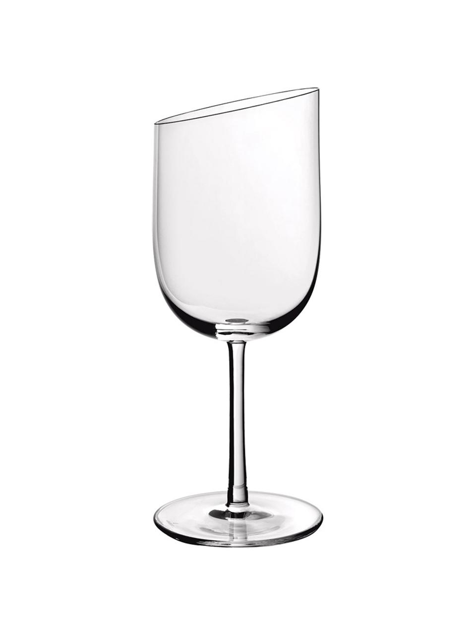 Kieliszek do białego wina NewMoon, 4 szt., Szkło, Transparentny, Ø 8 x W 20 cm, 300 ml