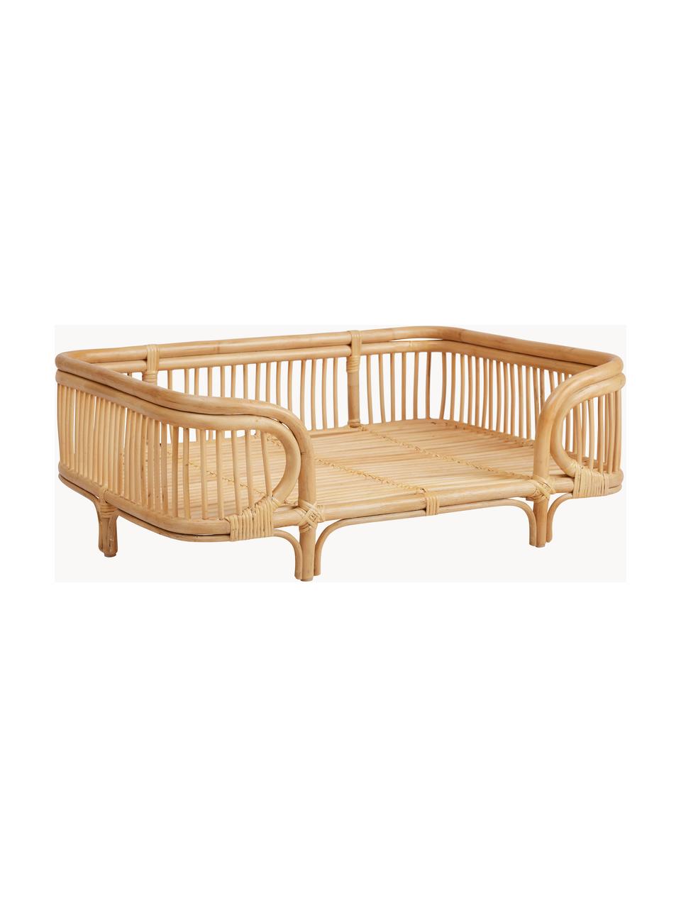 Huisdierbed Otto van rotan, B 94 cm, 100 % rotan, Beige, B 94 x D 75 cm