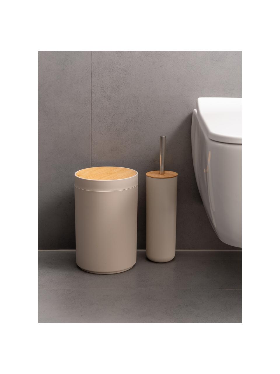 Cestino da bagno Anela mini quadrato beige