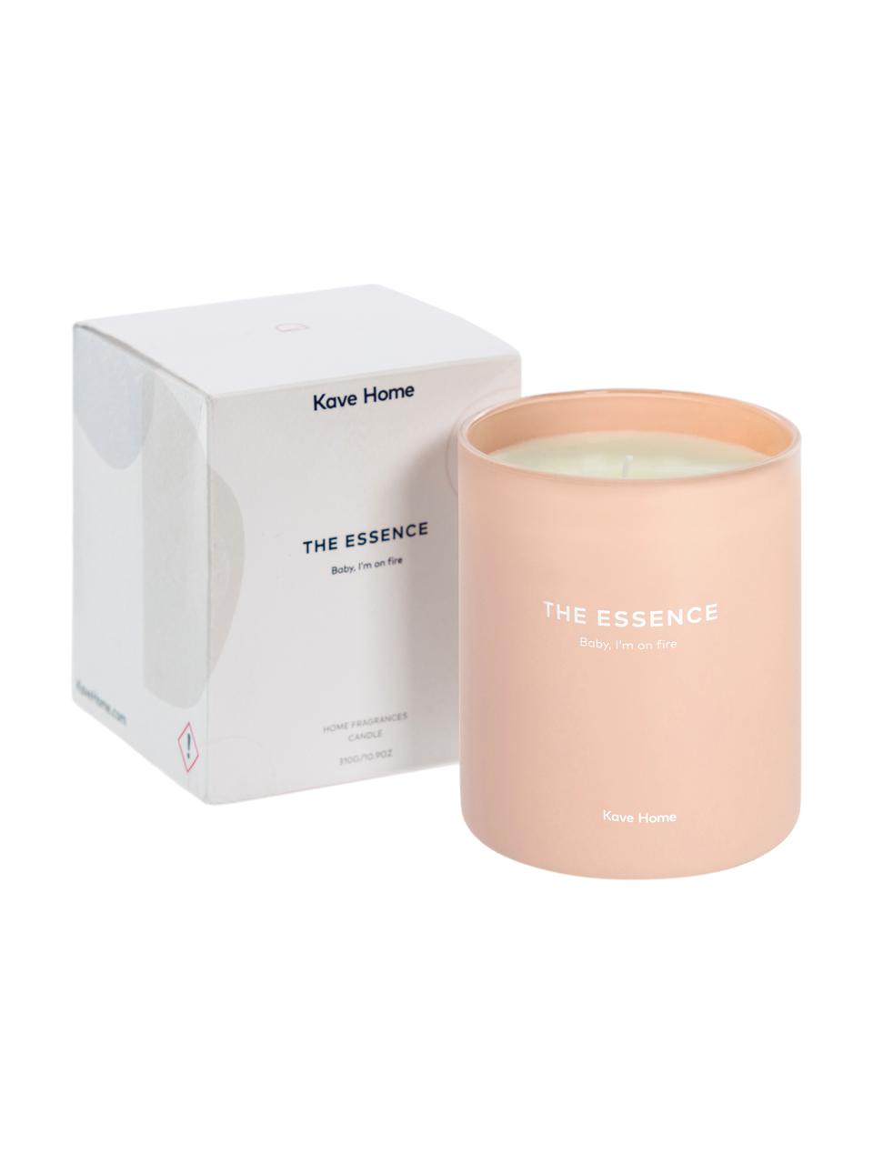 Bougie parfumée The Essence, Rose, blanc