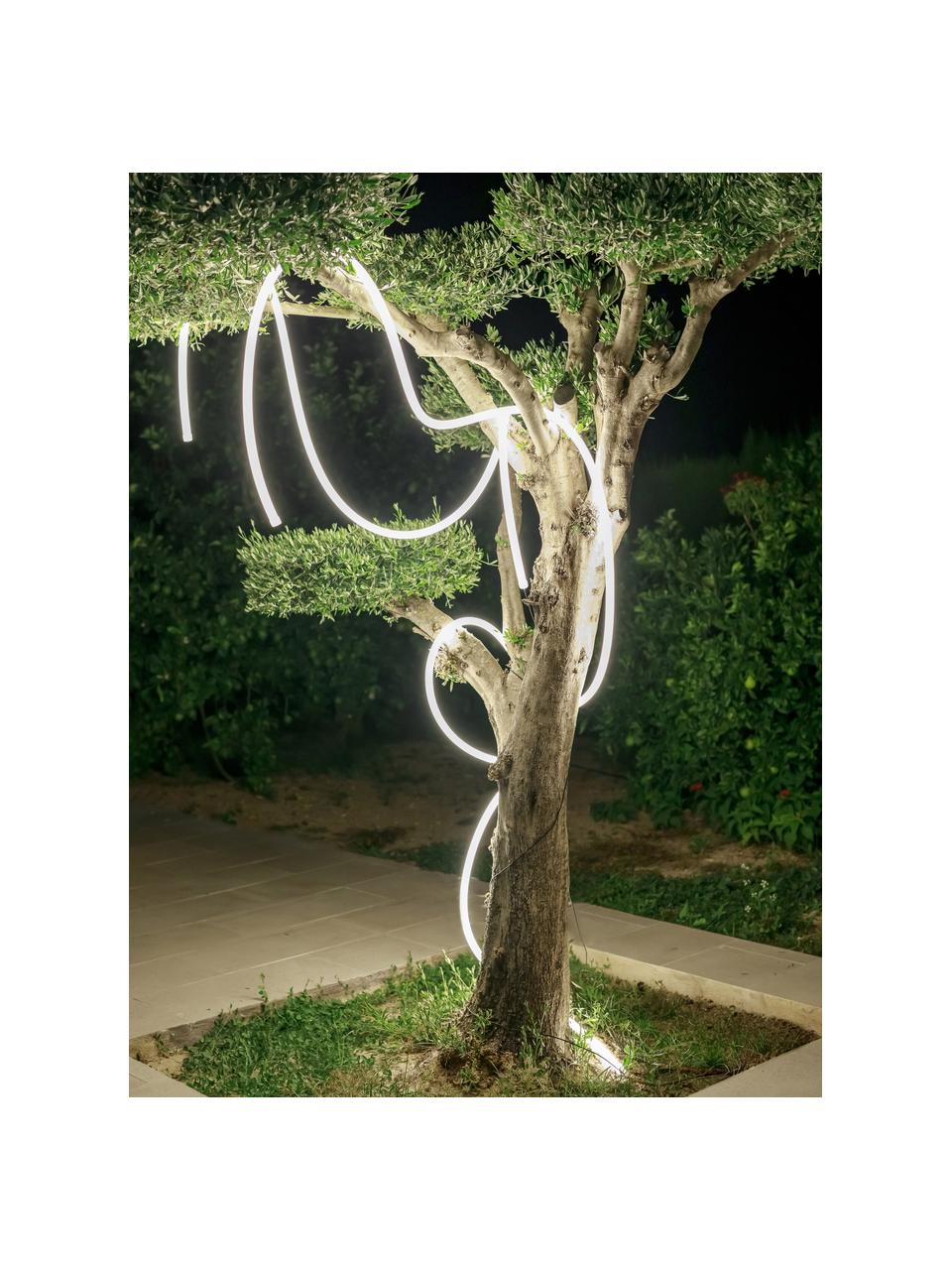 Catena luminosa a LED da esterno Neo, Silicone, Bianco, Lung. 500 cm