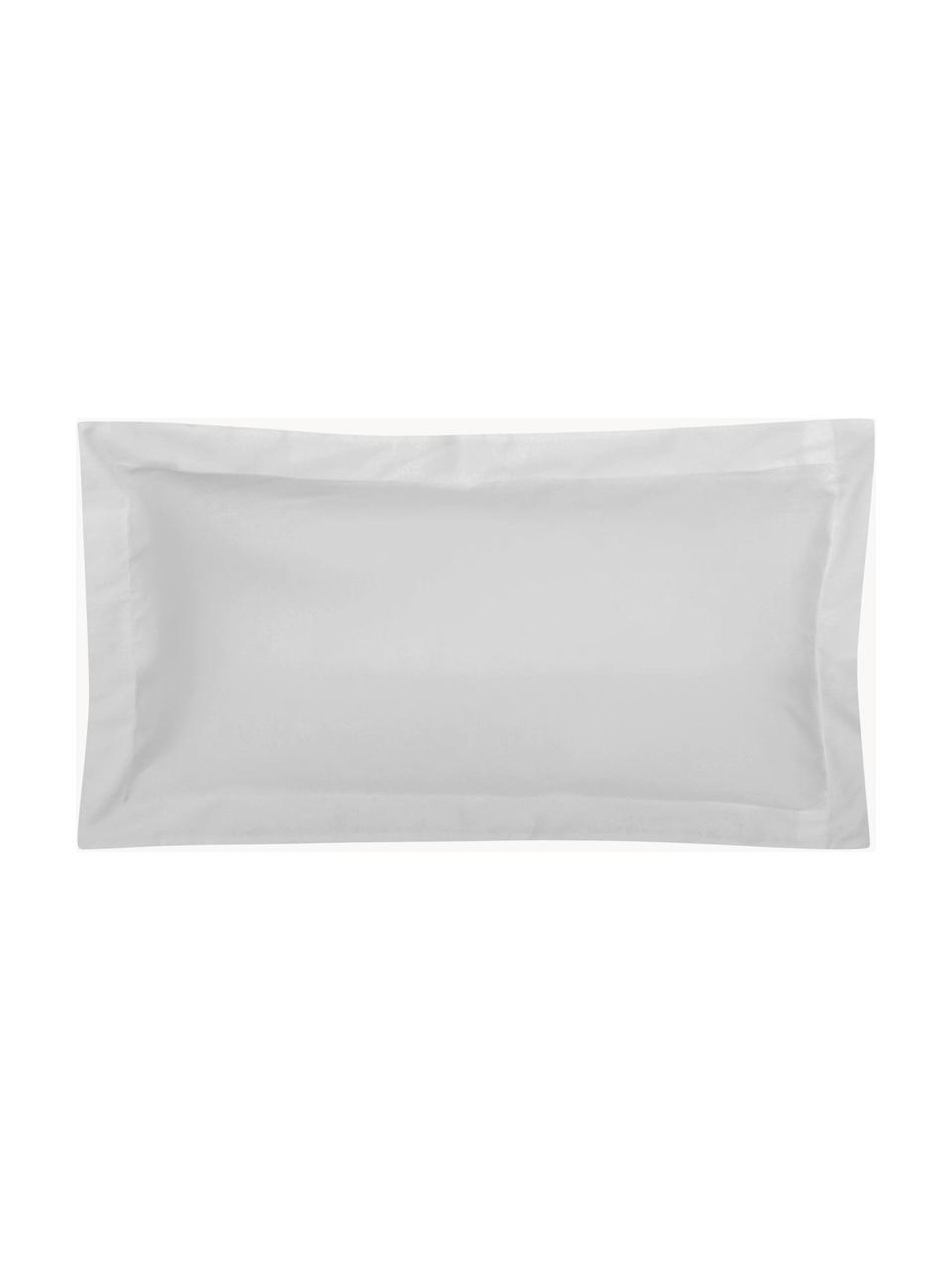 Funda de almohada de satén Premium, Gris claro, An 50 x L 85 cm