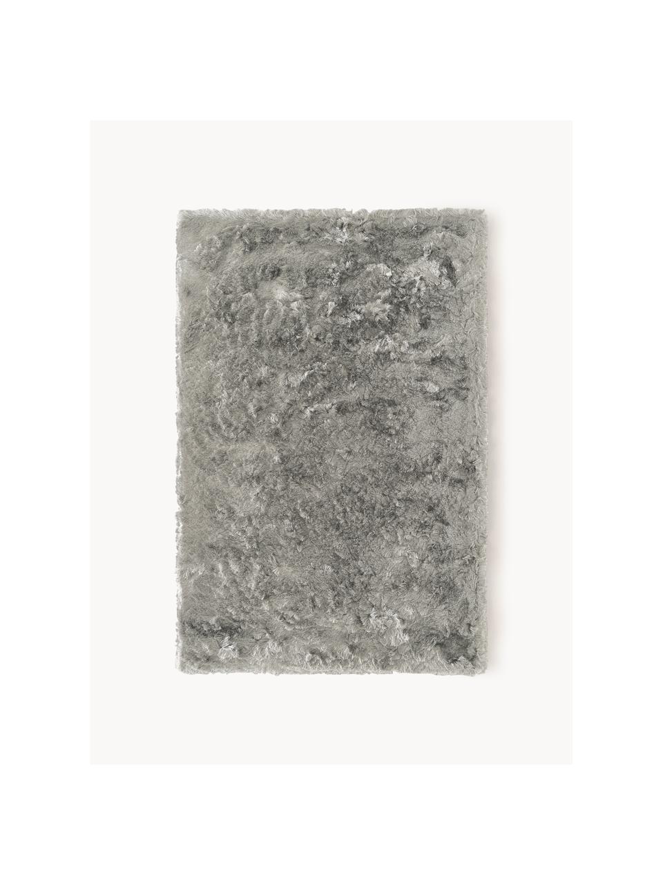 Tapis shaggy à longs poils Jimmy, Gris foncé, larg. 160 x long. 230 cm (taille M)