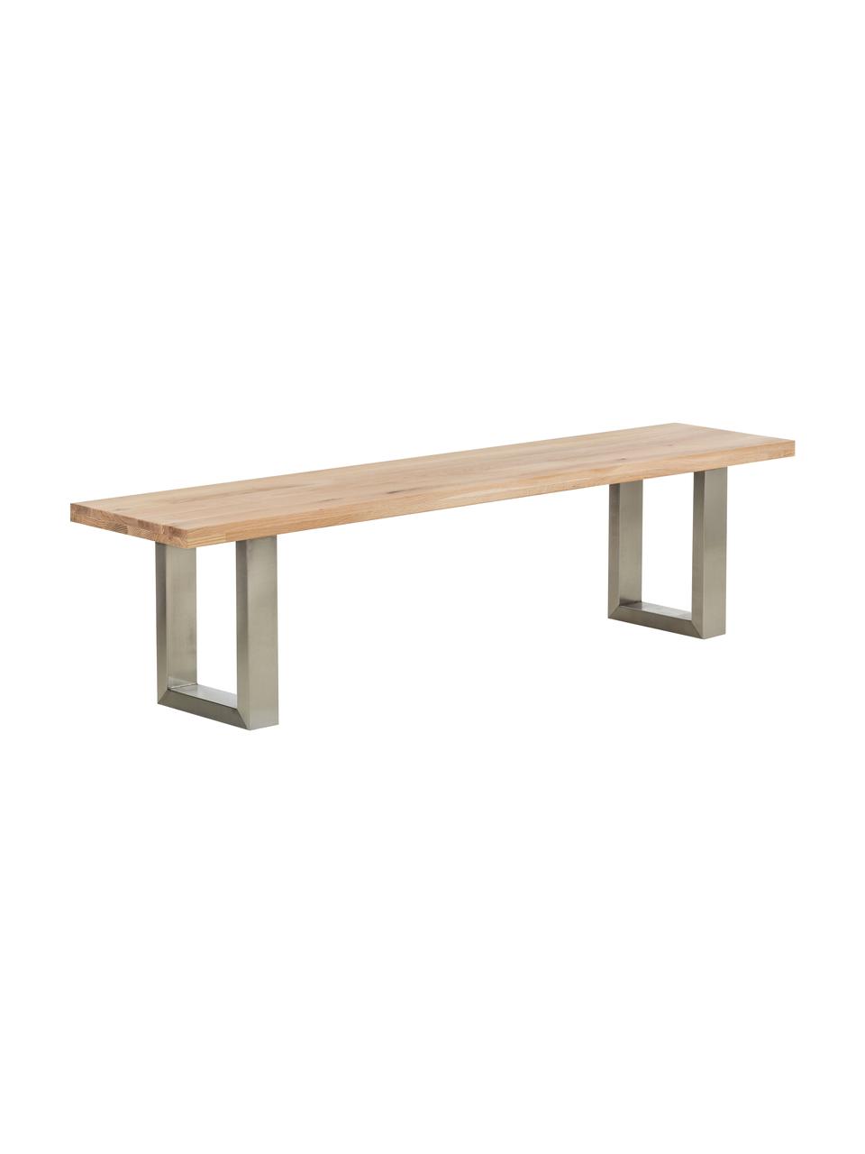 Banc en bois de chêne Oliver, Chêne sauvage