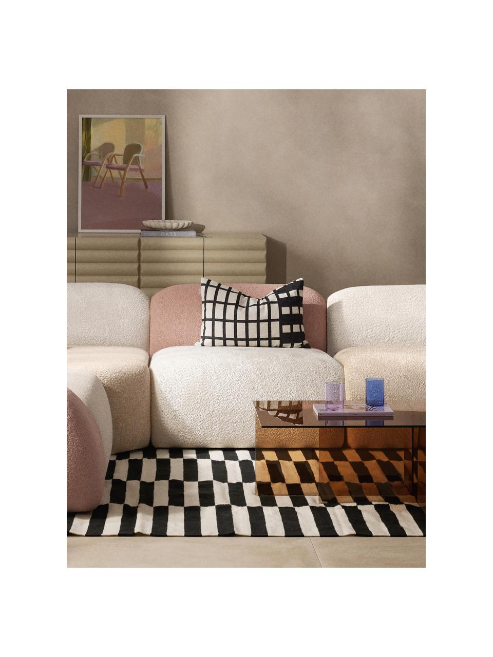Canapé d'angle modulable 4 places Wolke, Fuorisalone Edition, Multicolore, larg. 349 x prof. 262 cm, méridienne à gauche