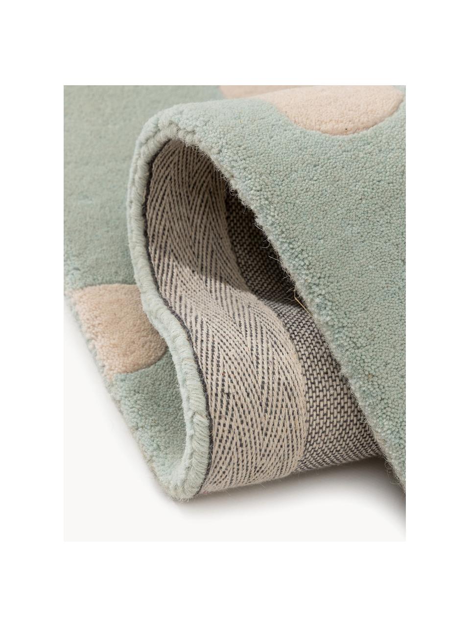 Alfombra infantil artesanal de lana Savannah, 100% lana

Las alfombras de lana se pueden aflojar durante las primeras semanas de uso, la pelusa se reduce con el uso diario., Verde salvia, beige claro, An 120 x L 170 cm (Tamaño S)