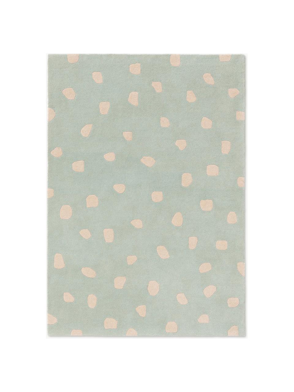 Ručne tuftovaný detský vlnený koberec Savannah, 100 % vlna

V prvých týždňoch používania môžu vlnené koberce uvoľňovať vlákna, tento jav zmizne po niekoľkých týždňoch používania, Šalviová, svetlobéžová, Ø 120 x V 170 cm (veľkosť XL)