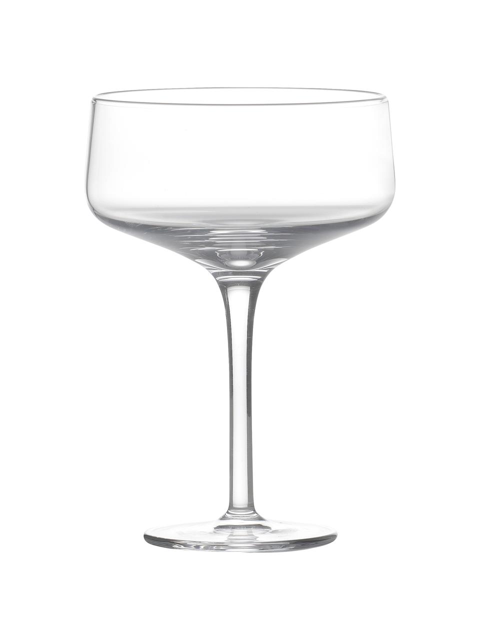 Champagneglazen Copa, 2 stuks, Kristalglas, Transparant, Ø 10 x H 14 cm
