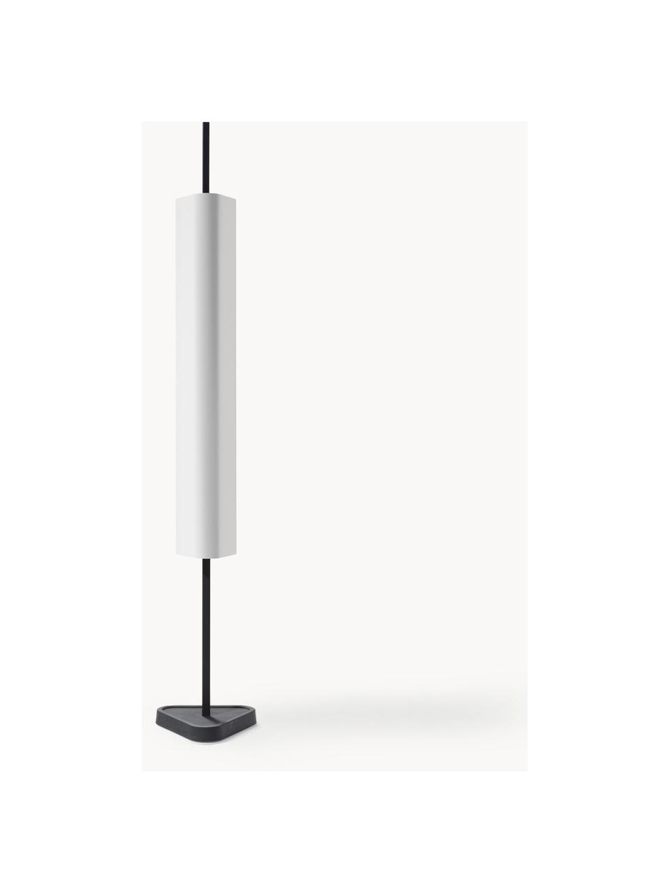 Lampa stołowa LED z funkcją przyciemniania Emi, Aluminium powlekane, Biały, czarny, S 20 x W 114 cm