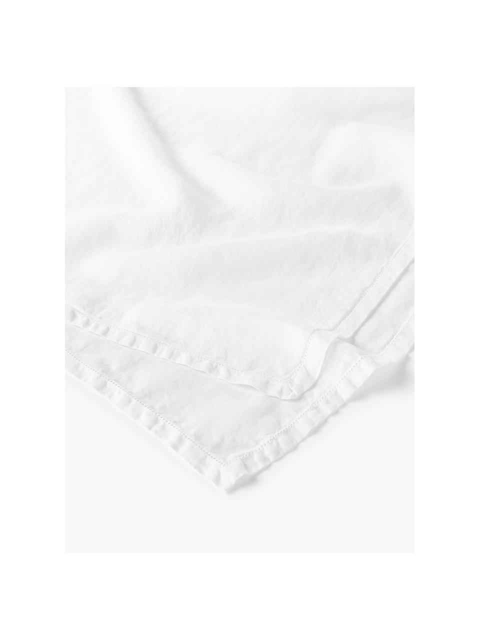 Nappe en lin avec ourlet ajouré Larissa, 100 % lin, certifié European Flax

Le lin est une fibre naturelle qui se caractérise par ses propriétés respirantes, sa résistance et son toucher doux

Le matériau est certifié STANDARD 100 OEKO-TEX®, 4854CIT, CITEVE, Blanc, 6-8 personnes (long. 140 x larg. 250 cm)