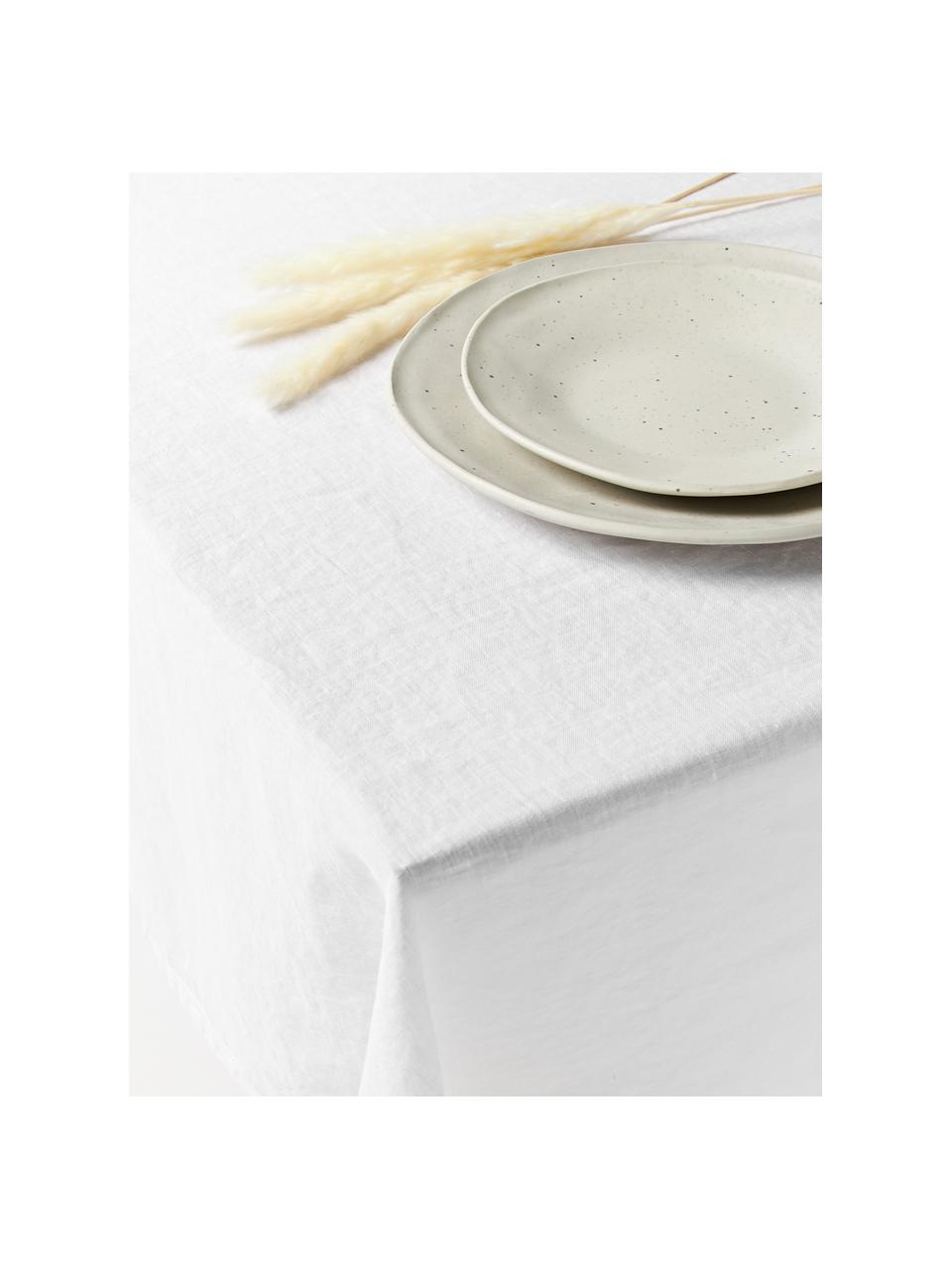 Nappe en lin avec ourlet ajouré Larissa, 100 % lin, certifié European Flax

Le lin est une fibre naturelle qui se caractérise par ses propriétés respirantes, sa résistance et son toucher doux

Le matériau est certifié STANDARD 100 OEKO-TEX®, 4854CIT, CITEVE, Blanc, 6-8 personnes (long. 140 x larg. 250 cm)