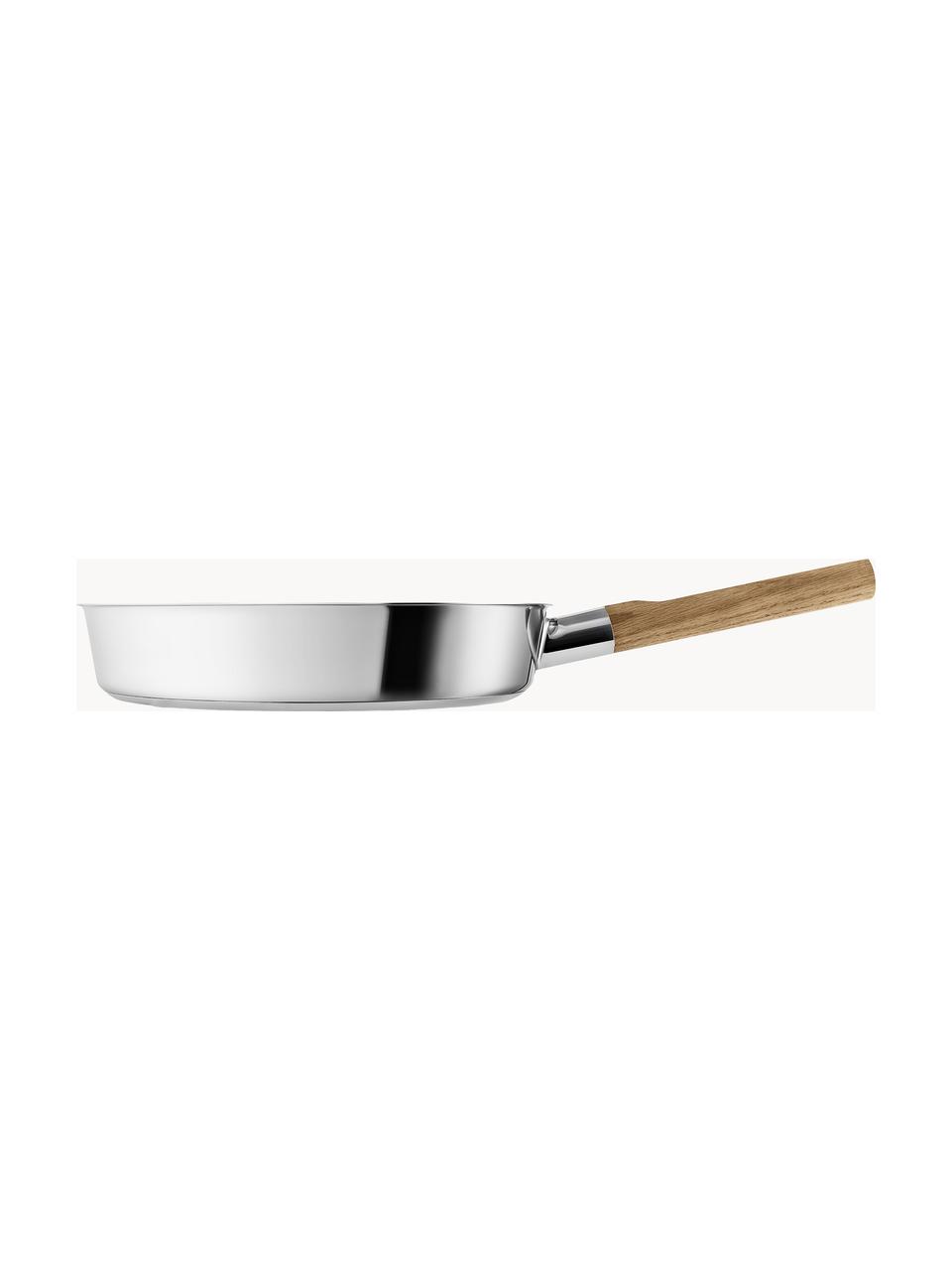 Pánev s nepřilnavou vrstvou Nordic Kitchen, Stříbrná, dubové dřevo, Ø 29 cm, V 9 cm