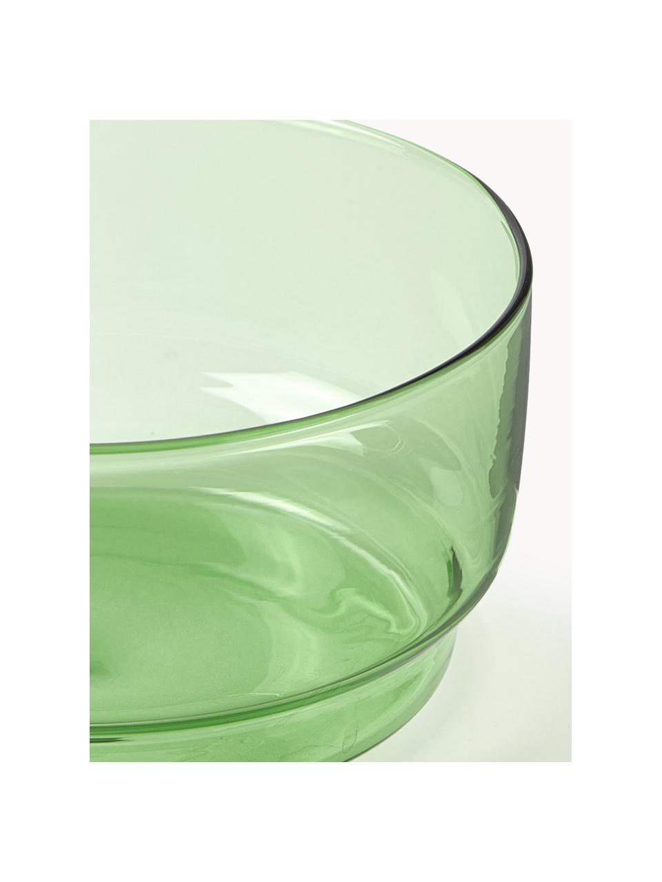 Misky z borosilikátového skla Torino, 2 ks, Borosilikátové sklo

Objavte všestrannosť borosilikátového skla pre váš domov! Borosilikátové sklo je kvalitný, spoľahlivý a robustný materiál. Vyznačuje sa mimoriadnou tepelnou odolnosťou a preto je ideálny pre váš horúci čaj alebo kávu. V porovnaní s klasickým sklom je borosilikátové sklo odolnejšie voči rozbitiu a prasknutiu, a preto je bezpečným spoločníkom vo vašej domácnosti., Zelená, priehľadná, Ø 12 x V 6 cm