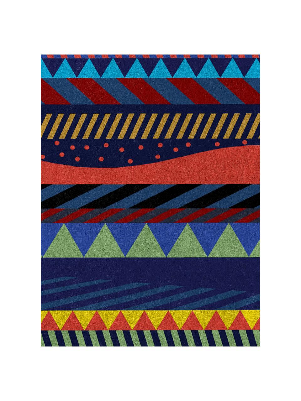 Serviette de plage ethnique Capetown, Multicolore