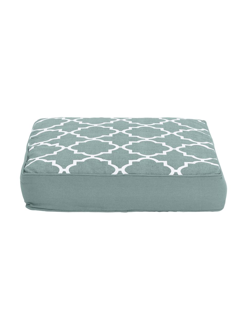 Coussin de chaise épais vert sauge Lana, Vert