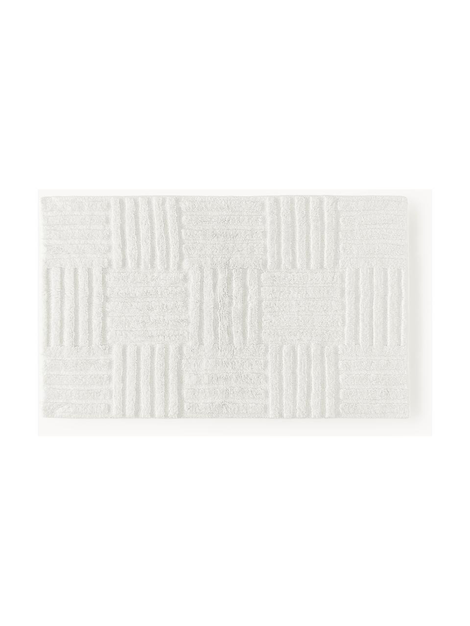 Tapis de bain avec structure haute-basse Tianna, 100 % coton

Le matériau est certifié STANDARD 100 OEKO-TEX®, 21.HIN.45298, HOHENSTEIN HTTI, Blanc cassé, larg. 70 x long. 120 cm