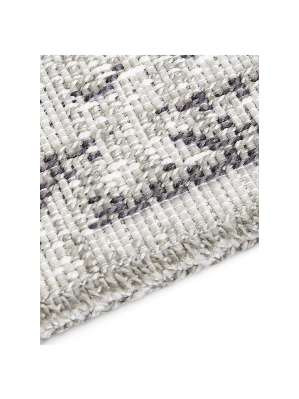Behúň do interiéru/exteriéru Cenon, 100 % polypropylén, Odtiene sivej, Š 190 x D 290 cm (veľkosť L)