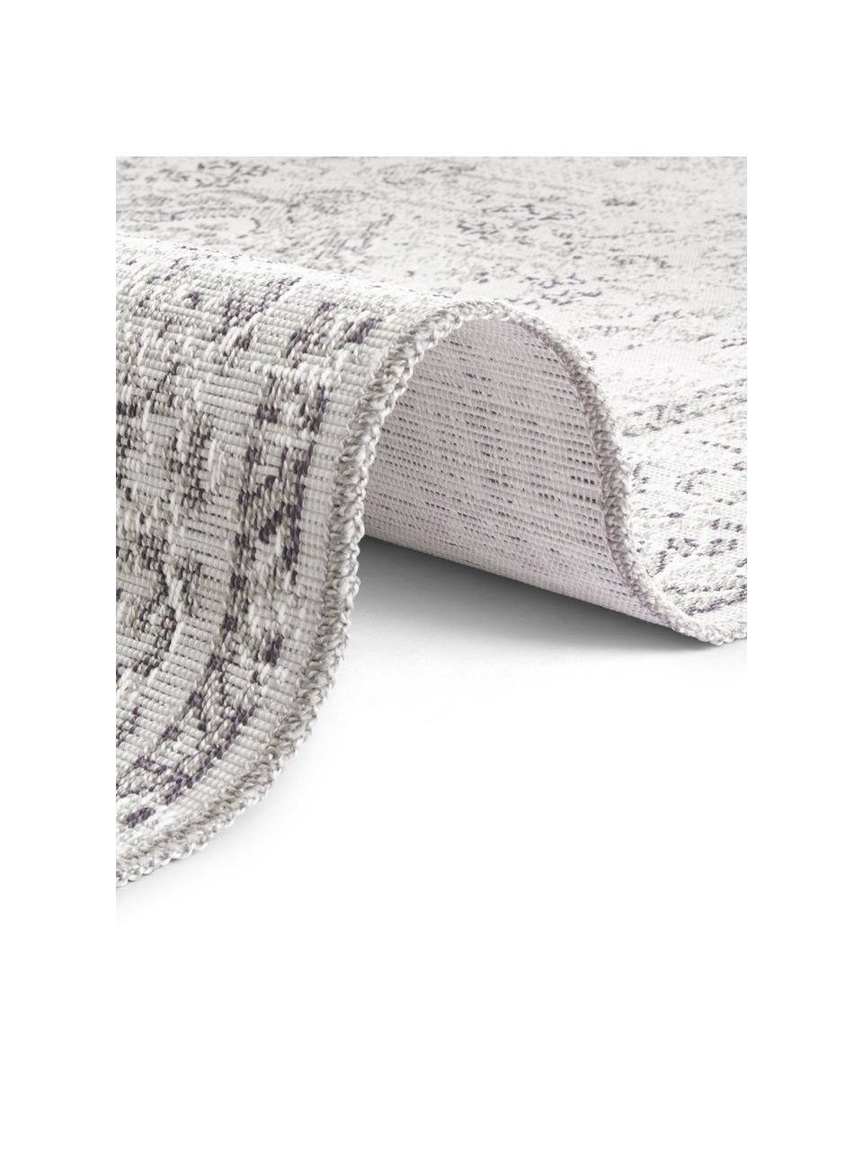 In- & Outdoor-Teppich Cenon im Vintagelook, 100% Polypropylen, Grau, B 80 x L 150 cm (Größe XS)