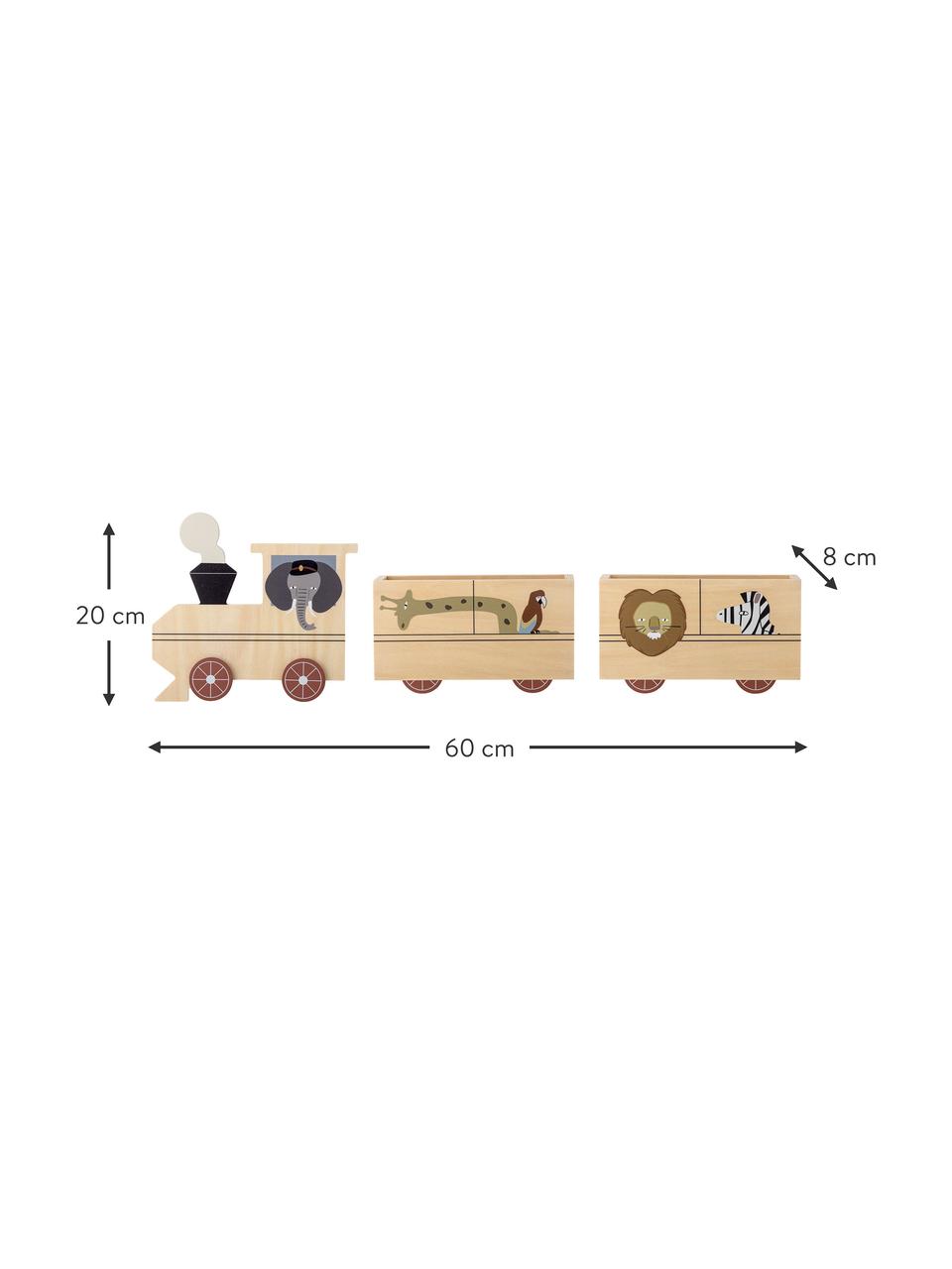 Holz-Wandregal Mallen, Mitteldichte Holzfaserplatte (MDF), Holz, B 60 x H 20 cm