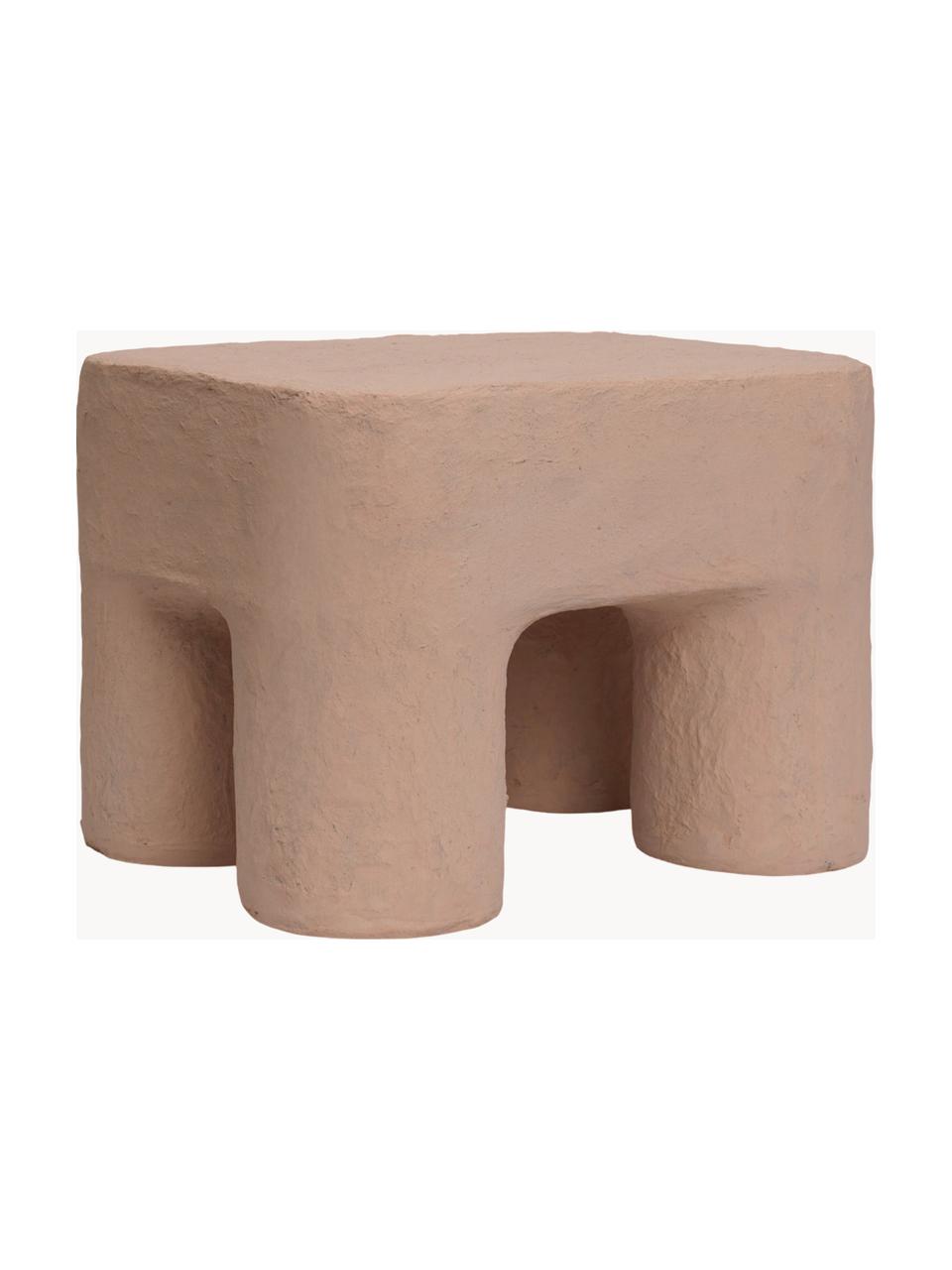 Handgefertigter Kinderhocker Podo, Karton, Post-Consumer-Baumwolle

Dieses Produkt wird aus nachhaltig gewonnenem, FSC®-zertifiziertem Holz gefertigt., Altrosa, B 34 x H 25 cm