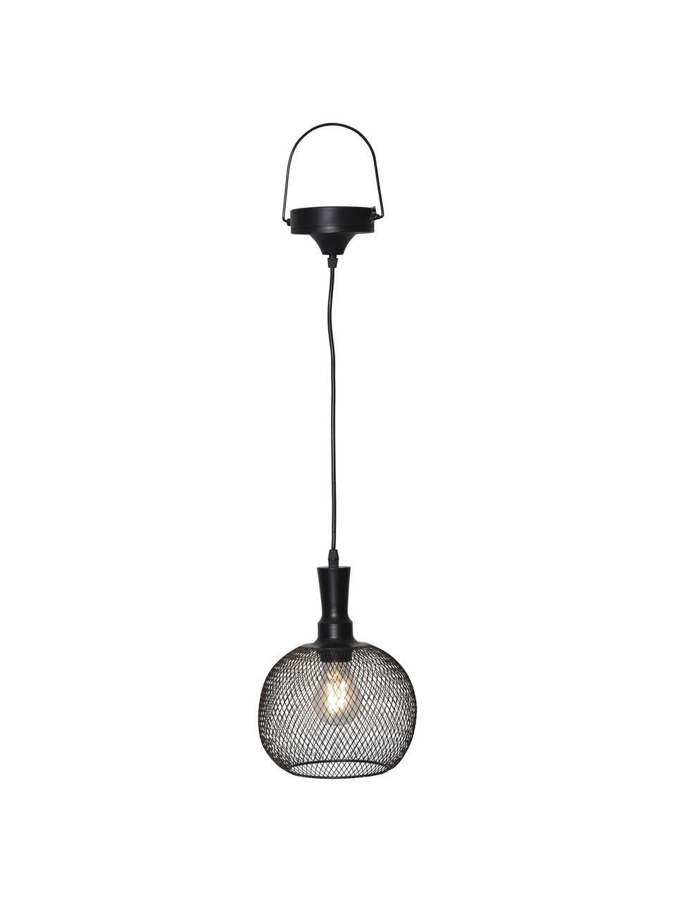 Zewnętrzna lampa solarna LED Sunlight, Czarny, Ø 19 x W 24 cm