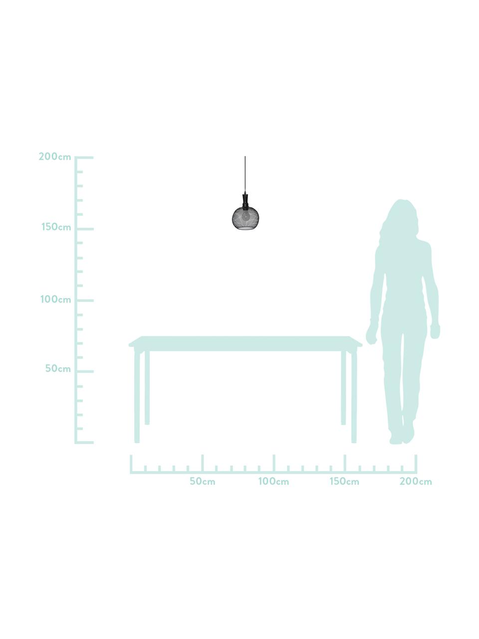 Zewnętrzna lampa solarna LED Sunlight, Czarny, Ø 19 x W 24 cm