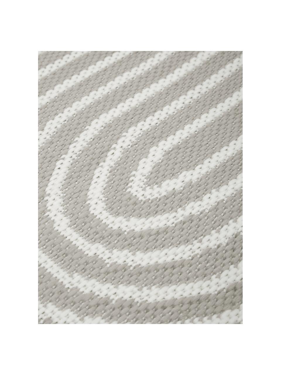 Tapis d'extérieur Arches, 86 % polypropylène, 14 % polyester, Gris, larg. 80 x long. 150 cm (taille XS)