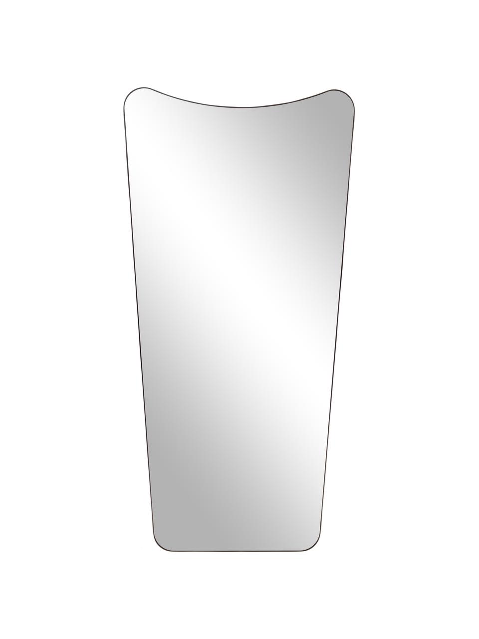 Nástěnné zrcadlo Goldie, Černá, Š 70 cm, V 140 cm