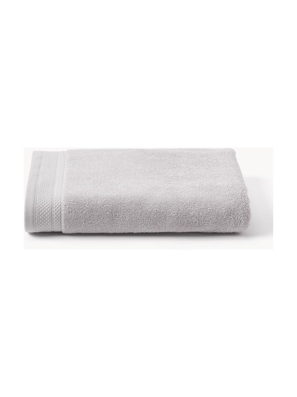 Serviette de toilette en coton bio Premium, tailles variées, 100 % coton bio, certifié GOTS
Qualité supérieure 600 g/m²

Le matériau est certifié STANDARD 100 OEKO-TEX®, IS025 189577, OETI, Gris clair, larg. 50 x long. 100 cm, 2 pièces