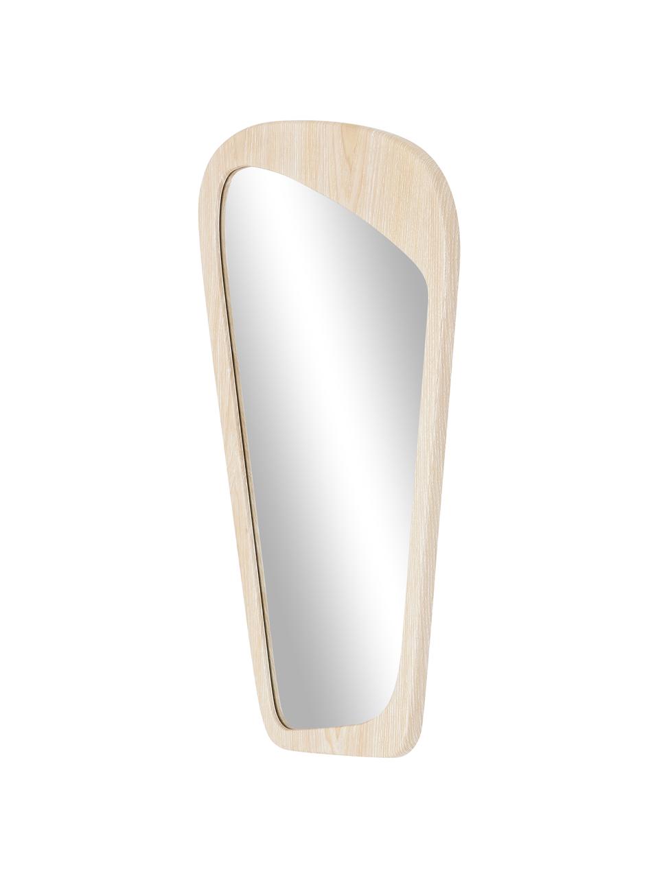 Nástěnné zrcadlo May, Světlé dřevo, Š 40 cm, V 67 cm