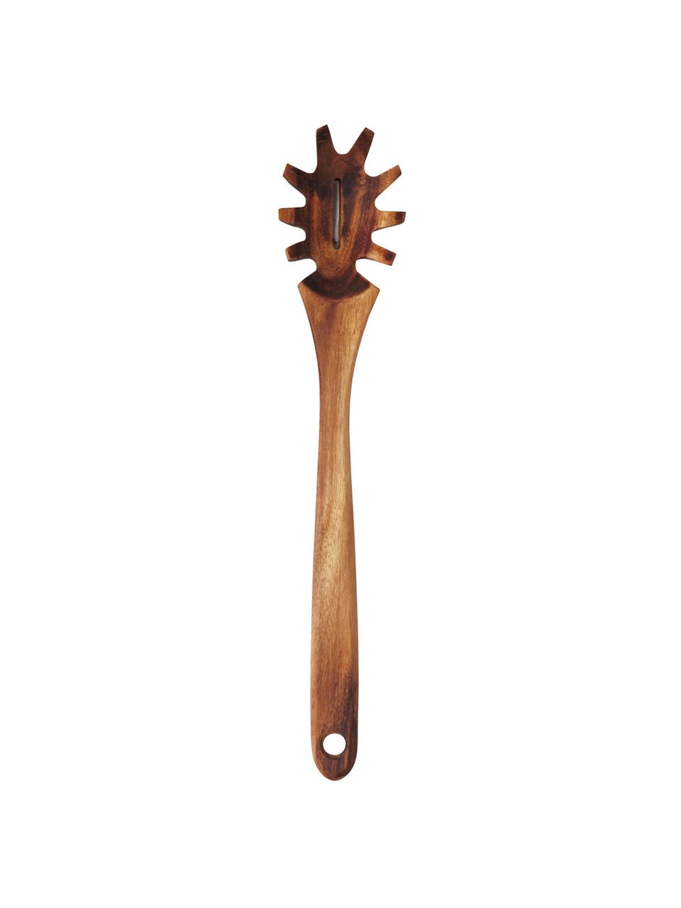 Cucchiaio spaghetti in legno di acacia Tina, Legno di acacia, Legno di acacia, Lung. 31 cm