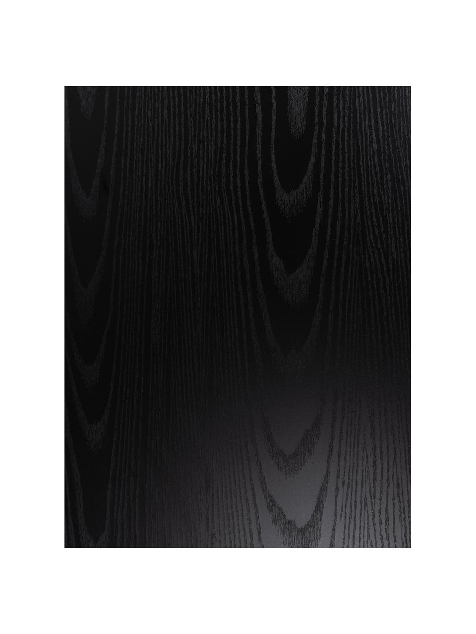 Mesa de centro Seaford, Tablero: fibras de densidad media , Estructura: metal con pintura en polv, Negro, An 80 x Al 45 cm
