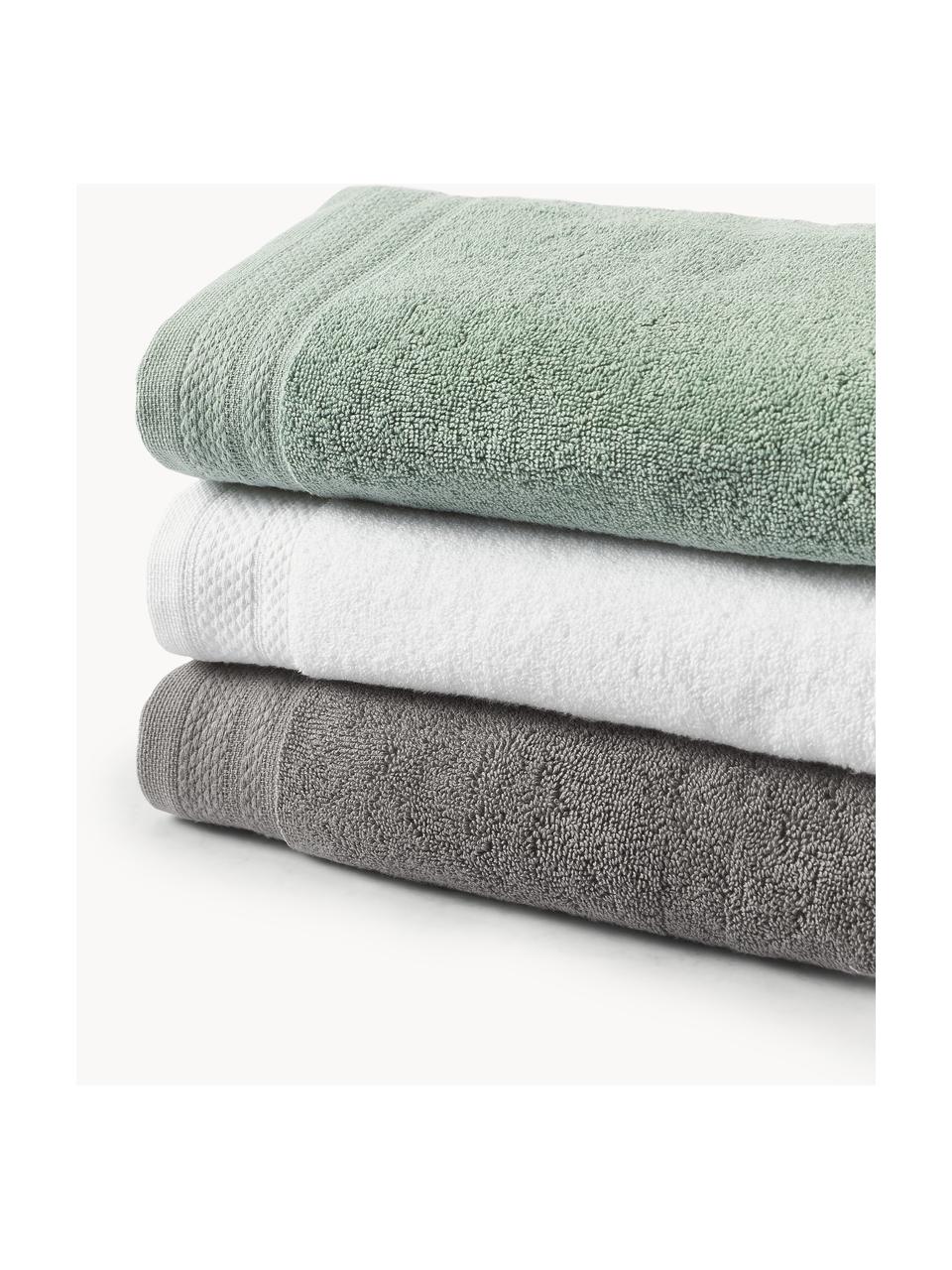 Sada ručníků z organické bavlny Premium, různé velikosti, 100 % bio bavlna, s certifikátem GOTS (certifikováno GCL International, GCL-300517)
Vysoká gramáž, 600 g/m², Bílá, 4dílná sada (ručník a osuška)