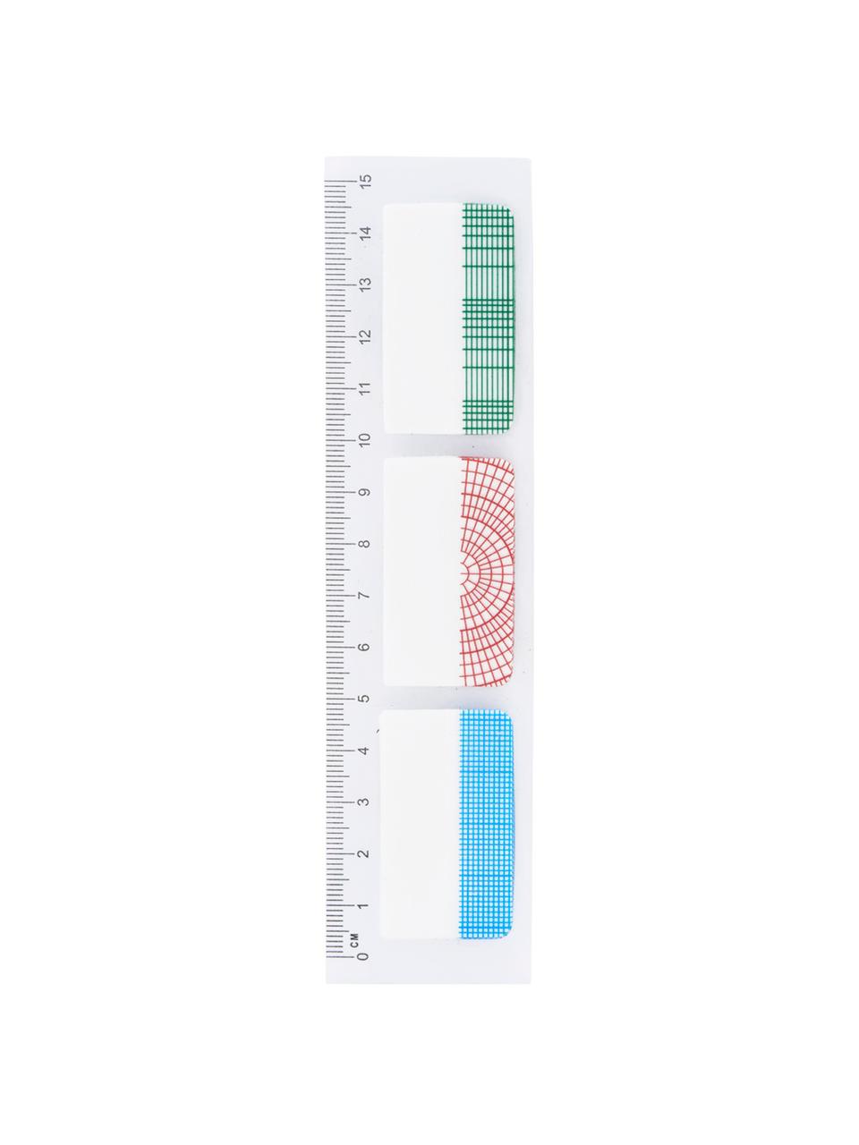 Regla Geometric, Plástico, Multicolor, An 4 x L 15 cm