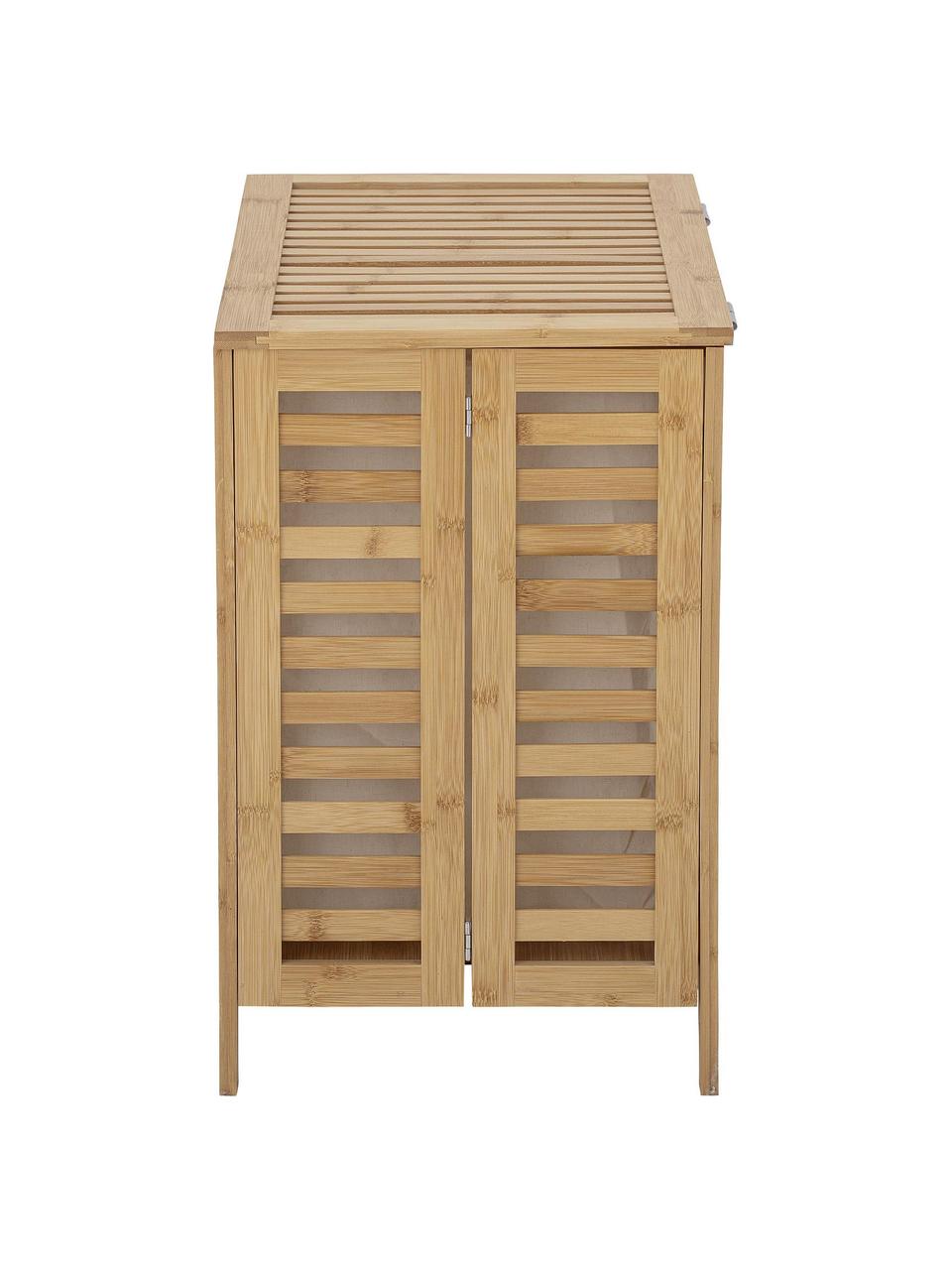 Bambusový kôš na bielizeň Aden, Bambus, Hnedá, Š 59 x V 52 cm