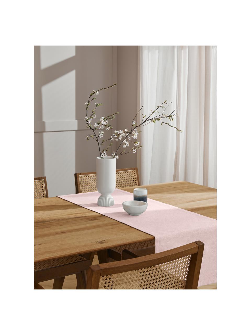 Chemin de table Riva, 55 % coton, 45 % polyester

Le matériau est certifié STANDARD 100 OEKO-TEX®, 14.HIN.40536, HOHENSTEIN HTTI, Rose, larg. 40 x long. 150 cm