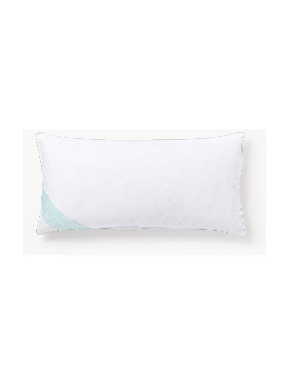 Feder-Kopfkissen Comfort, fest, Hülle: 100% Baumwolle, Mako-Köpe, Off White, B 40 x L 80 cm