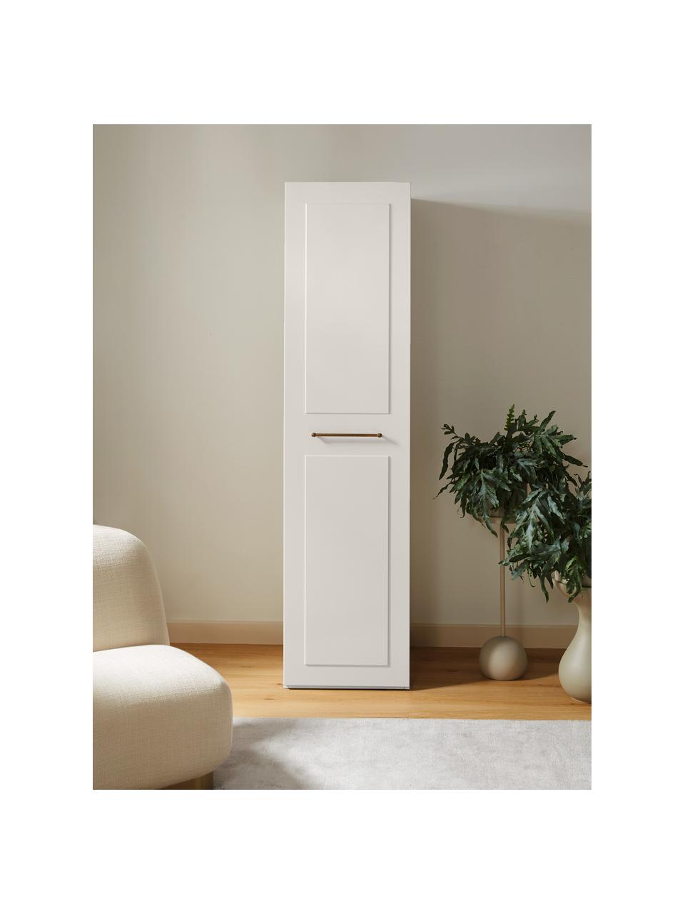 Modulárna šatníková skriňa s otočnými dverami Charlotte, šírka 50 cm, niekoľko variantov, Béžová, Basic, Š 50 x V 200 cm