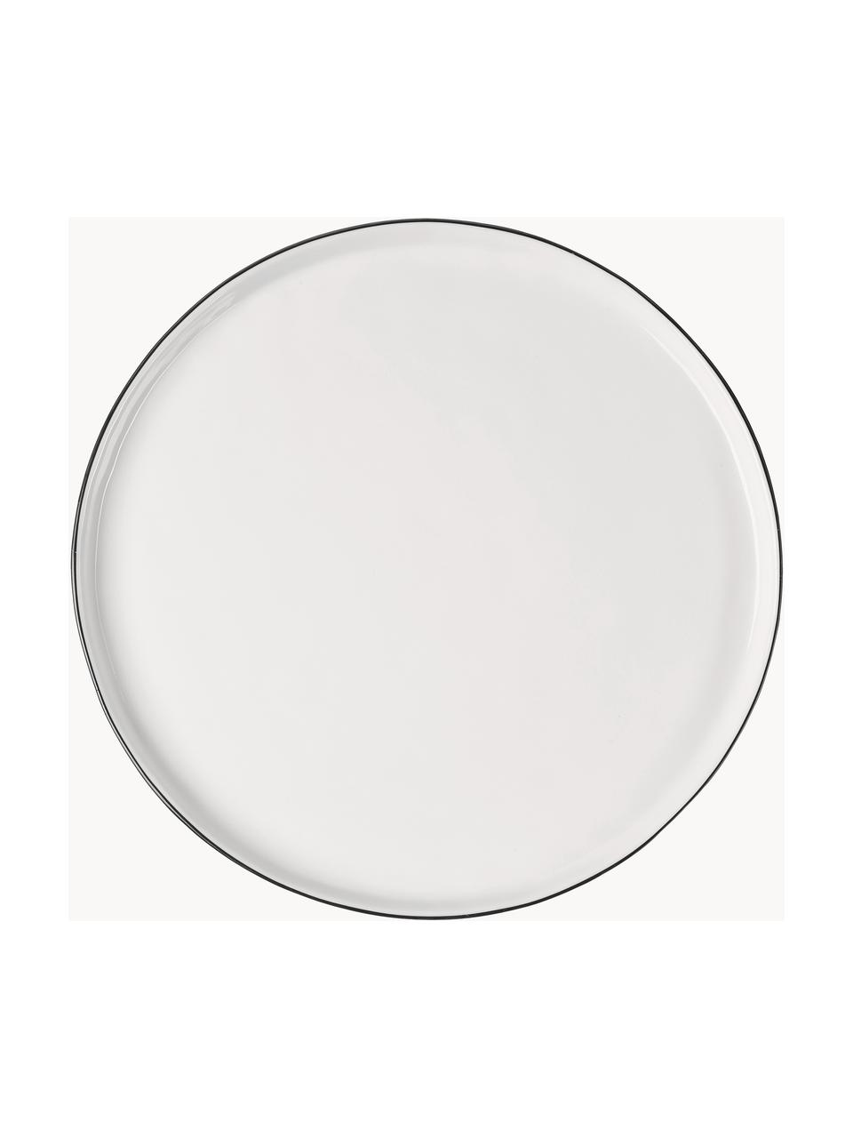 Sada ručně vyrobeného porcelánového nádobí Salt, pro 4 osoby (12 dílů), Porcelán, Bílá, Pro 4 osoby (12 dílů)