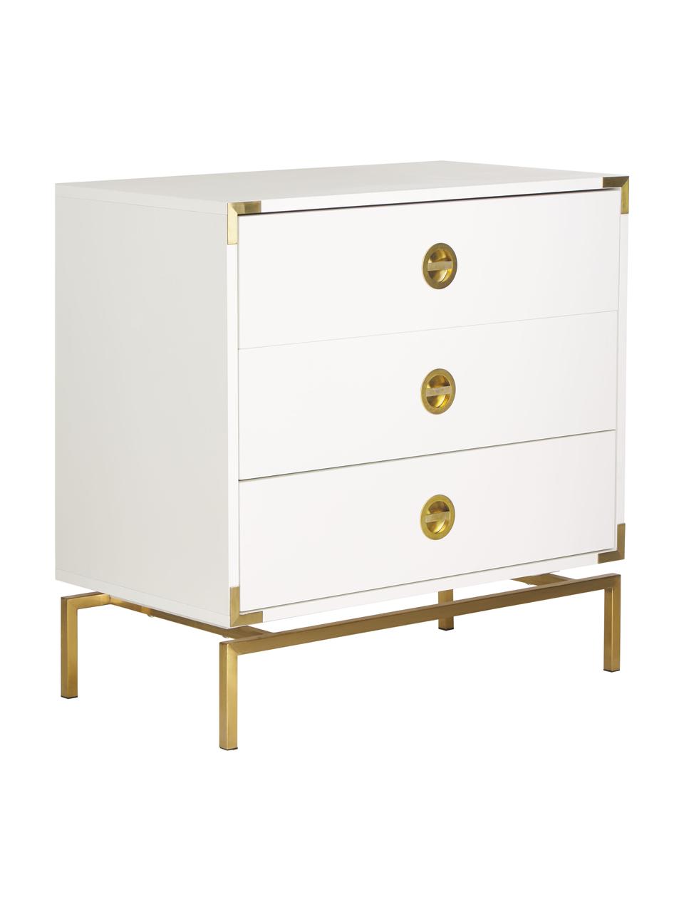 Commode blanche Elegance, Blanc