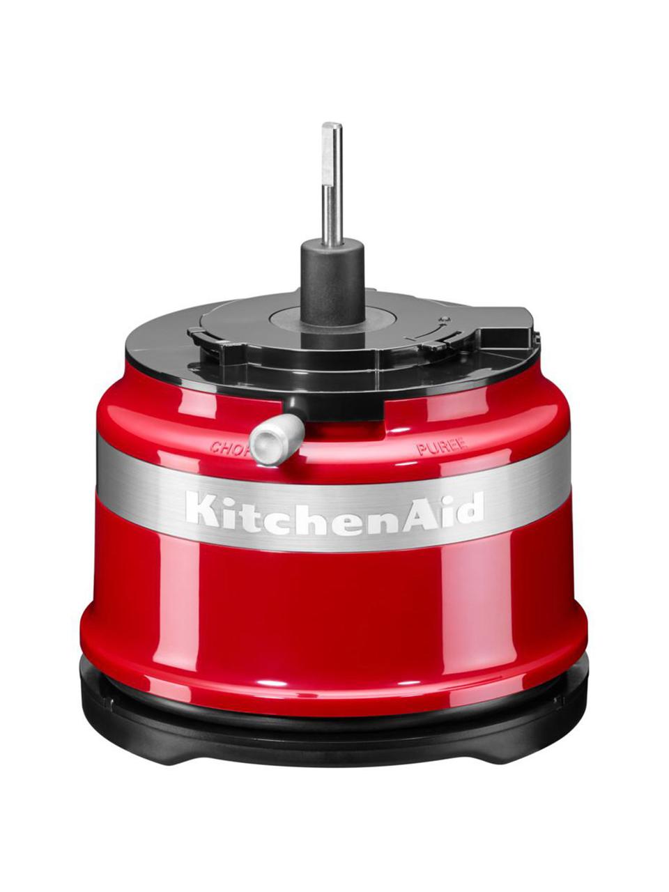 Food Processor KitchenAid Mini, Gehäuse: Kunststoff., Rot, glänzend, B 18 x H 22 cm