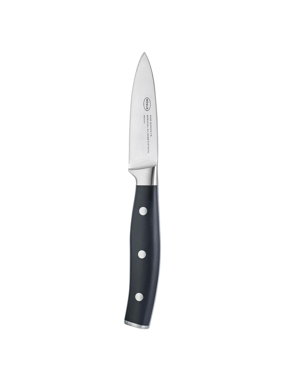 Couteau d'office Tradition, Couleur argentée, noir, long. 21 cm