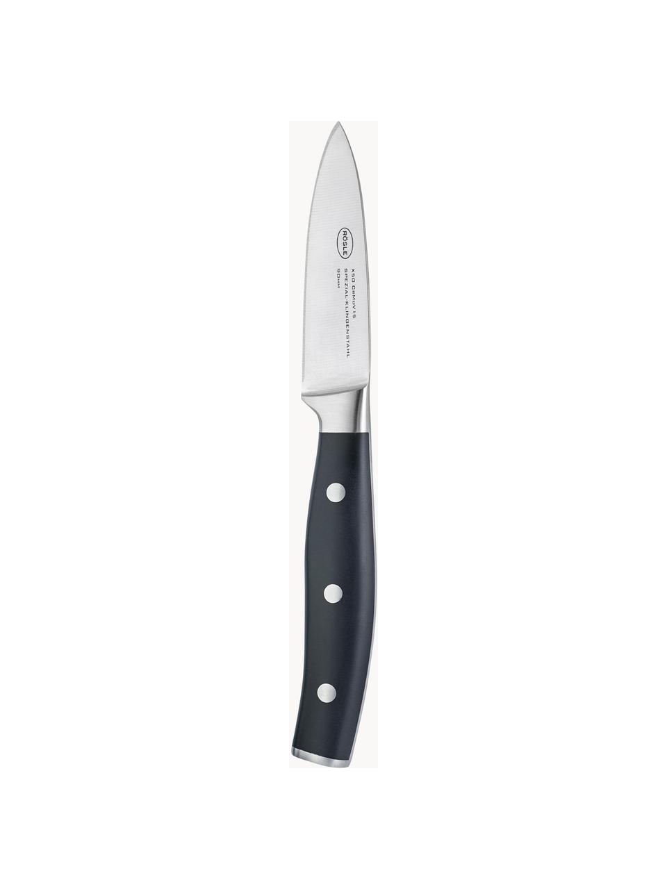 Couteau d'office Tradition, Argenté, noir, long. 21 cm